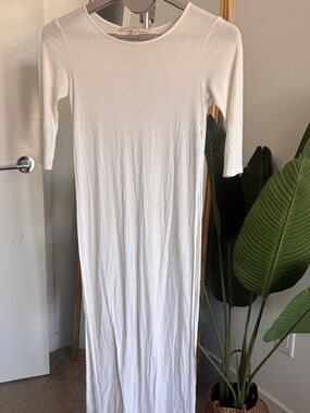 Guess White mid Sleeve long shirt